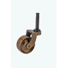 STALLION HARDWARE Antique Brass Caster Wheels 1 3/8Inch Wheel Diameter