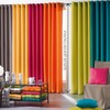 DOUCEUR D'INTERIEUR Curtain Loops 140X260 Plain Polyester Essentiel Blanc, Fabric,