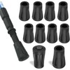 Pack of 10 Trekking Rubber Buffer Walking Poles Rubber Buffer