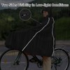 Andake Bicycle Poncho Waterproof Cycling Rain Poncho Lightweight Compact Reusable