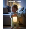 Bonsery LED Bedside Lamp Touch Dimmable with 256 RGB Colours