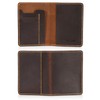 Polare Handmade Full Grain Leather Passport Wallet Slim and Soft