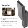 1 Inch Blacksmith Anvil Hardy Tool Set – Hot Cut,