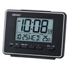 SEIKO Easton Digital Everything Alarm Clock, Black