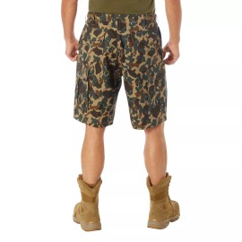 Rothco X Bear Archery Fred Bear Camo BDU Cargo Shorts û Rugged and Heavy-Duty - Large