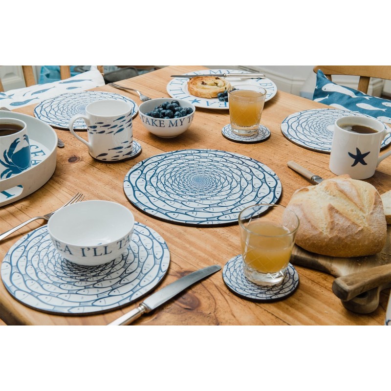 The Pilchard Pool Coaster - Set of 6