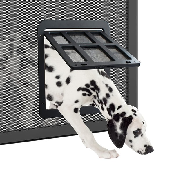 Enjoying Enjoying Dog Door for Screen Door, Passage Opening 11.2"