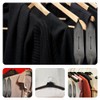 Luxshiny 50pcs Hanger Sponge Pads Anti-Skid Hanger Foam Covers Shoulder