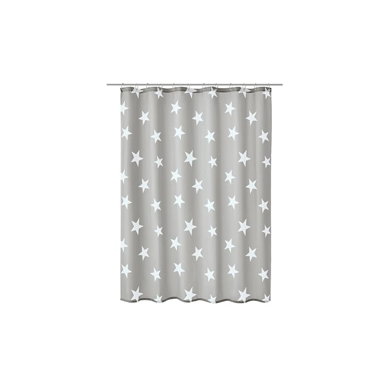 Kleine Wolke Nova Shower Curtain 180 x 200 cm Platinum