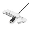 ESJNNK Cable Clip Magnet, 4-Pack, Cable Holder, Computer Wiring, Cable