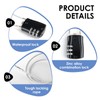 3 Digit Combination Padlock with 20inch (50cm) Steel Cable, Mini