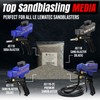 LE LEMATEC Brown Corundum Abrasive Blasting Media #220 - Ideal
