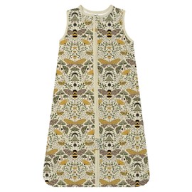 TotAha Sleep Sack 6-12-15 Months,0.5 TOG Lightweight, Stretchy, Silky Sleep Bag, Buttery Soft Infant Wearable Blanket Baby Sleeping Sacks With 2-way Safe Zipper for Girl Boy,Bohemian Bees