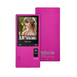 Borne Crossfade 8GB Video MP3 Player (MP375-8PN) - Pink - NEW™