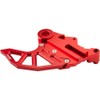 Tusk Rear Brake Caliper Support w/Brake Disc Guard Red Compatible