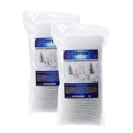 Spetebo Snow Wadding – 200 g / Approx. 12.5 Litres – Flame Retardant Artificial Snow Winter Decoration for Crafts for Christmas