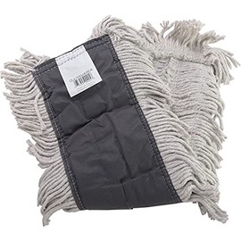 Genuine Joe 00245CT Disposable Cotton Dustmop, 24-Inch x25-Inch, 12EA/CT, Natural