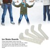 2 Pairs Skate Guards Portable Ice Skate Blade Covers Adjustable
