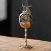 Chinese High Foot Deer & Happiness Design Incense Burner -