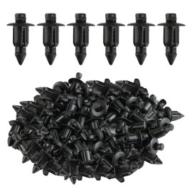 Pack of 50 6 mm Plastic Rivets, Universal Mounting Clips, Hole Motorcycle Rivets Trim Clip, Plastic Fasteners, Push Type Car Trim Clips, Kawasaki Ninja, Replacement Parts for Honda, Yamaha