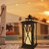 2" X 4" Battery Operated Flameless Candles with Timer, Waterproof