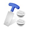 2 Pack 1.5" Threaded Pool Plugs with T-Wrench, Pool Jet