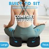BlissTrends Memory Foam Seat Cushion for Office Chair & Car