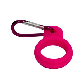 Carabiner Clip for The Solar Buddies Sunscreen Applicator Or Water Bottle (Bottle Or Solar Buddies not Included) (Pink)