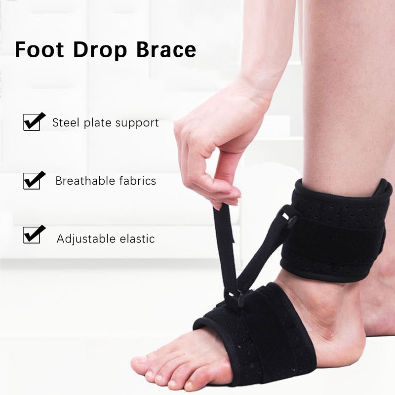 Foot Drop Brace Foot Breathable Ankle Support Fixation Foot Drop