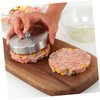 Sosoport Stainless Steel Burger Press Mold Round Patty Maker for