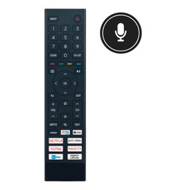 VINABTY Replacement Remote Control Voice ERF3C80H Suitable for HISENSE TV ERF3C80 (0012) QLED UHD 4K 65E78HQ