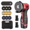 Angle Grinder Tool, 28000RPM Mini Cordless Angle Grinder, 16.8V Power