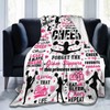 Magazasi Cheerleader Gifts for Girls Women Cheer Blanket Ultra Soft