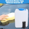 Swess Car Windshield Washer Pump Universal Reservoir Kit 99300 Fluid