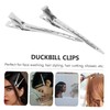 BIUDECO 20Pcs Alligator Hair Clips Professional Duckbill Hairdressing Clamps for