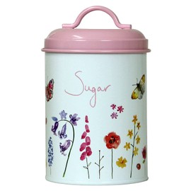 Butterfly Garden Sugar Canister
