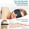 Sleep Mask Sleeping Blindfold, Light Blocking 3D Design Blackout Eye