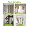 LOMILD Closet Rod, Adjustable Clothes Haning Rod 66 to 76