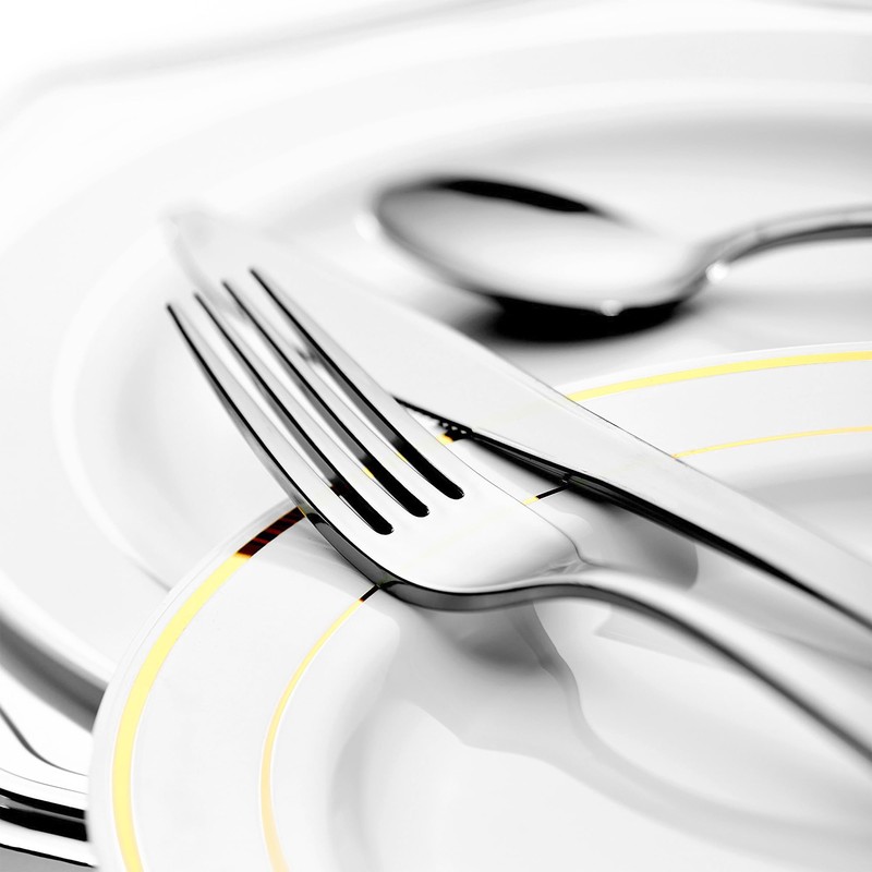 Dinner Forks, Spoons & Dinner knives Set, Food Grade Stainless