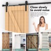 Barn Door Soft Close Hardware Kit,Barn Door Buffer Damper Stopper