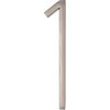 Distinctions 844701 Brushed Nickel Upgraded 5" Floating House Number 1,