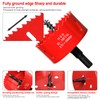 60mm Hole Saws Cutter, HSS Bi-Metal Drill Bit for Wood,