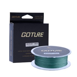 Matymats 4/8 Strands Braided Fishing Lines, Ultra Strong Abrasion Resistant Braid Fishing Line, Zero Stretch 8-80lb Sea Fishing Line, Braid Line for Freshwater Saltwater