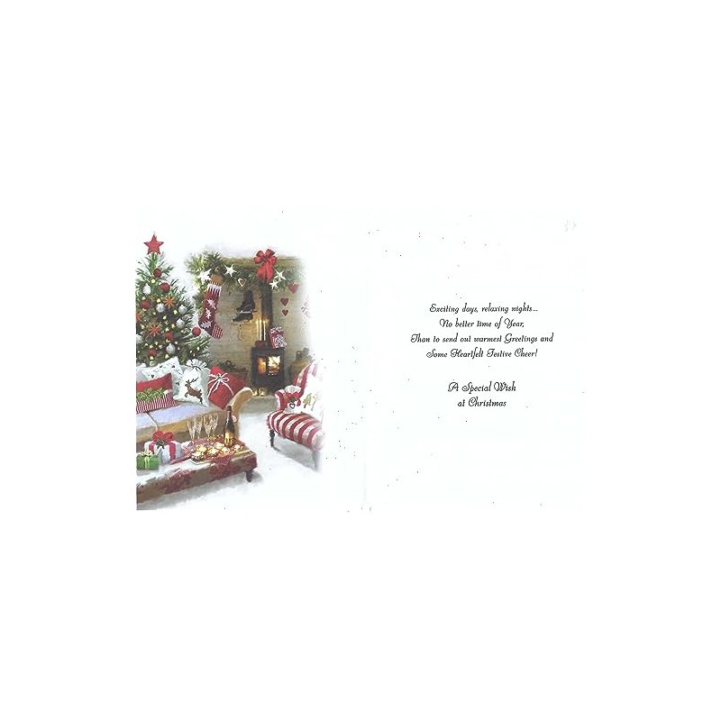 Jonny Javelin Festive Christmas Wishes Card