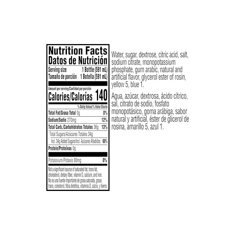 Gatorade Thirst Quencher, Lime Cucumber, 20 Fl Oz, 8 Pack