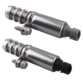 Anxingo Intake & Exhaust Camshaft Position Actuator Solenoid Valve Replacement for GM Chevy Cobalt HHR Malibu Pontiac G5 G6 Buick Saturn 2.0L 2.2L 2.4L Engines 12655420 12655421, Pack of 2