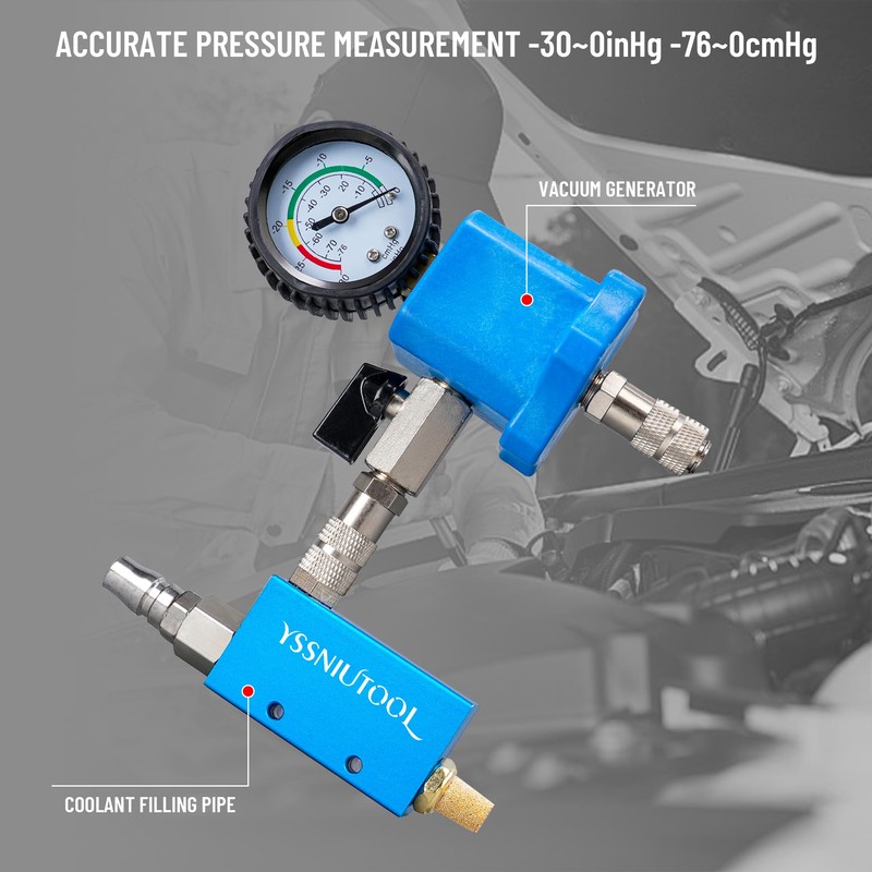 Universal Radiator Pressure Tester Coolant Pressure Tester Car Coolant Vacuum