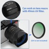 Haoge Metal Square Lens Hood for Leica Q3 Q3-43 Camera