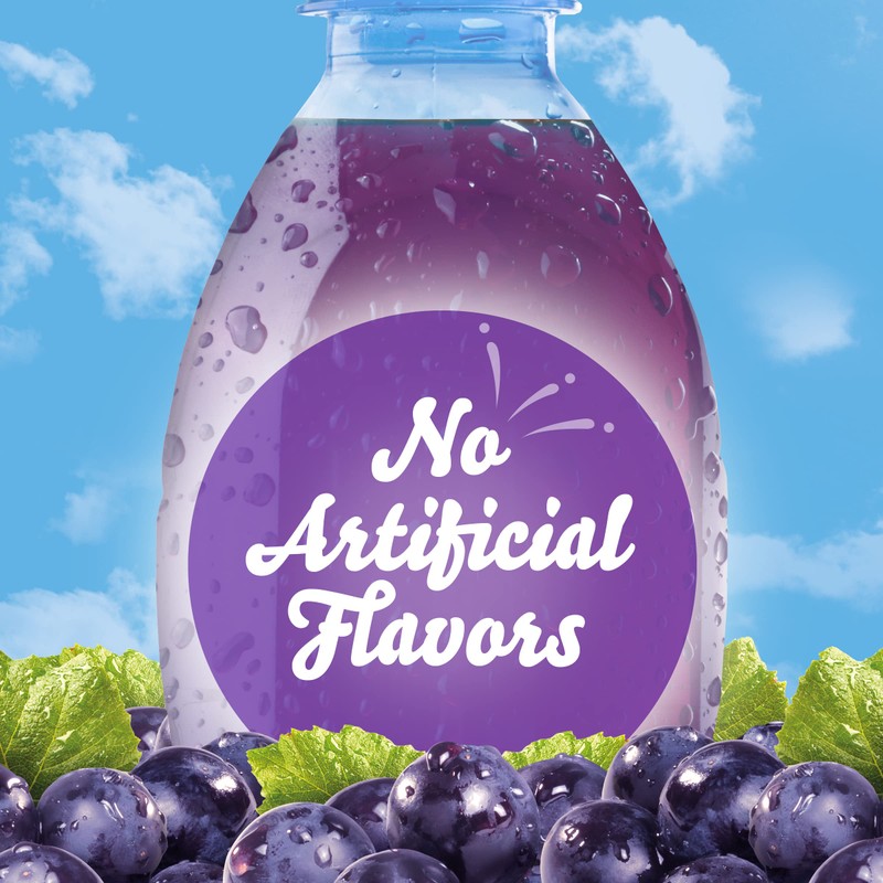 Crystal Light Grape Naturally Flavored with other natural flavor Powdered
