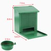 Gavinjitao Squirrel Feeders for Outside，Squirrel Feeder with Foldable Metal Front